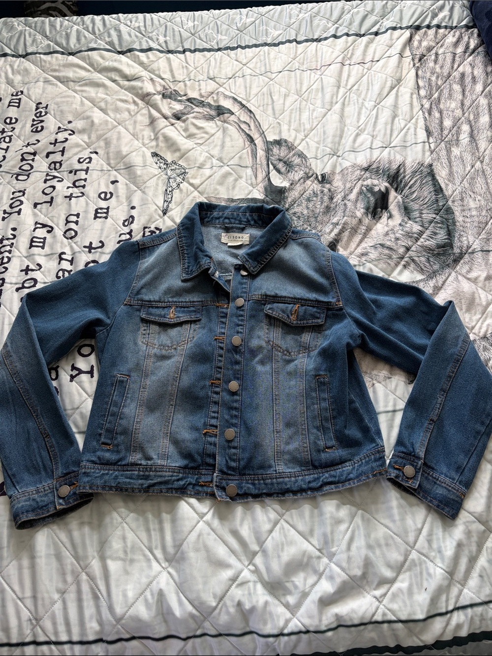 Cisono Blue Denim Jacket